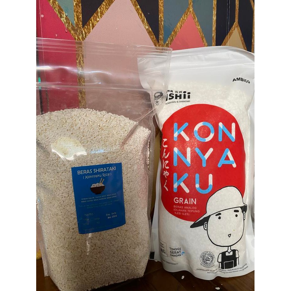 

Pilihan- Beras Shirataki 1Kg Konyaku Rice 1Kg