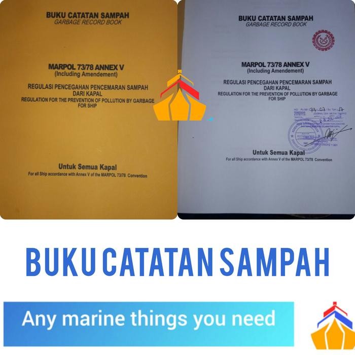 Buku Catatan Sampah/ Garbage Record Book