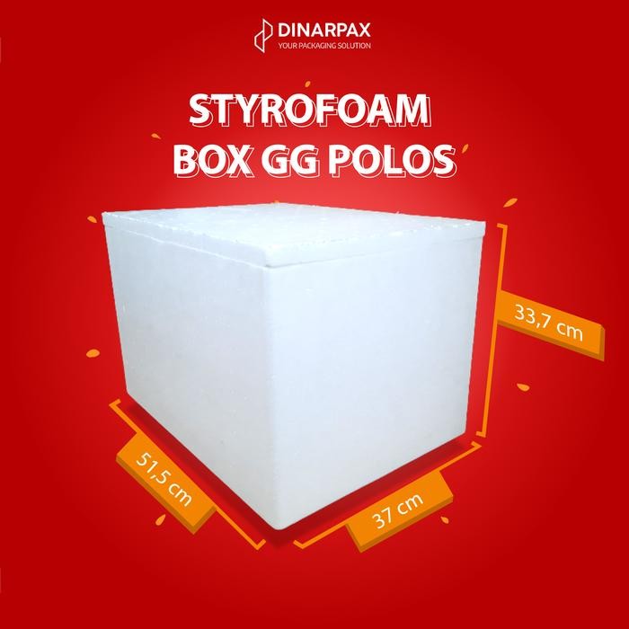 Pilihan- Styrofoam Box Gg Polos / Box Gg Polos / Styrofoam Dinarbox / Box Gojex