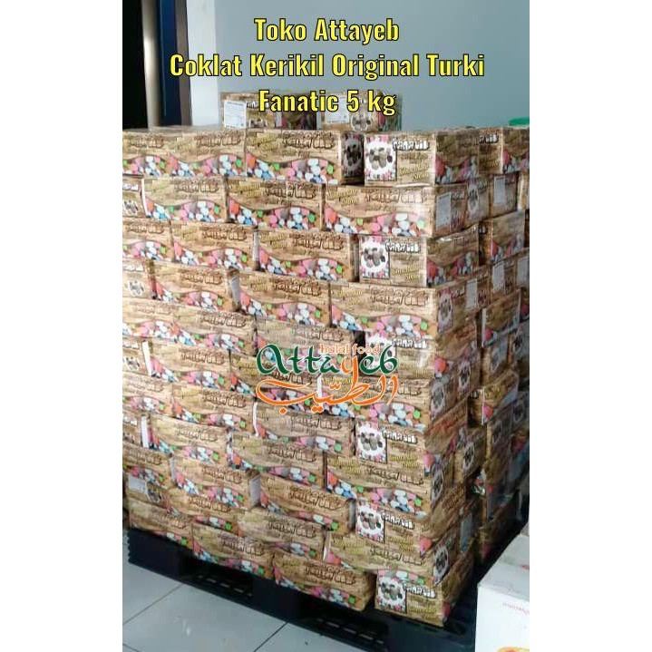 

Coklat Kerikil Turki FANATIK 5kg Perdus Orig Stone Chocolate Cokelat