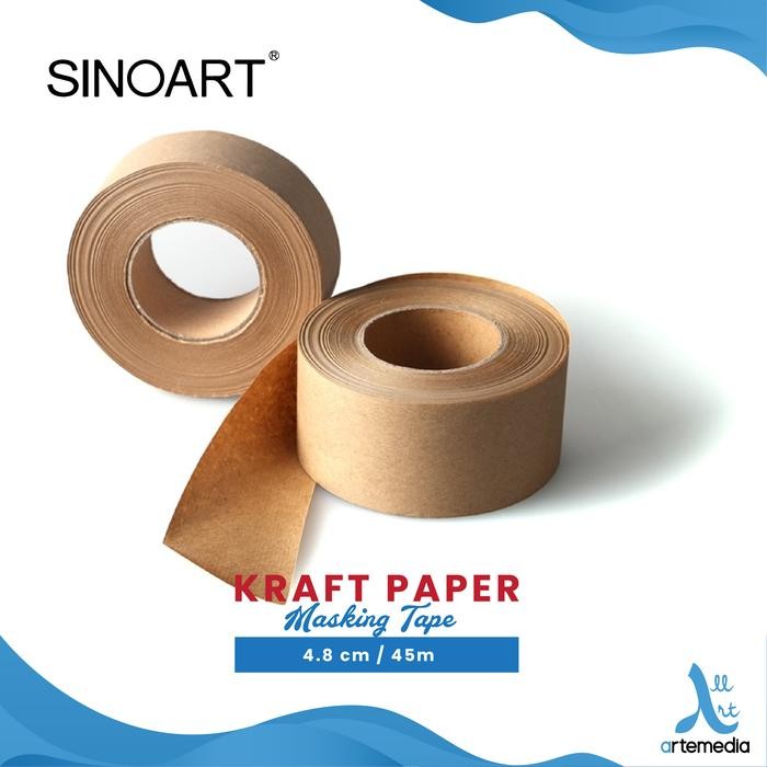

Pilihan- Selotip Kertas Sinoart Kraft Paper Masking Tape