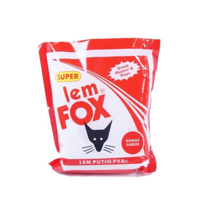 

Pilihan- Lem Fox Sachet Merah 700Gr