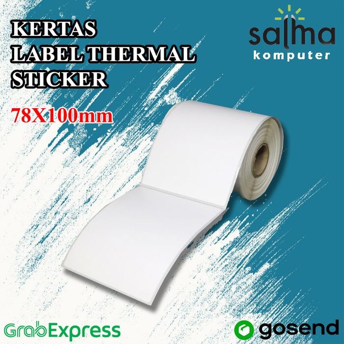

Pilihan- Kertas Sticker Label Printer Barcode 78 X 100 78X100 Direct Thermal