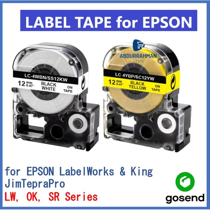 

Pilihan- Label Tape Cartridge Epson Labelworks Lw 9Mm 12Mm Lk3Wbn Lk4Wbn Kuning