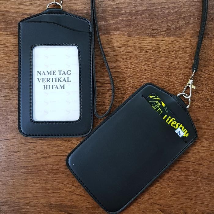 

Pilihan- Name Tag Kulit Id Card Holder Gantungan Nama Lanyard Ar13