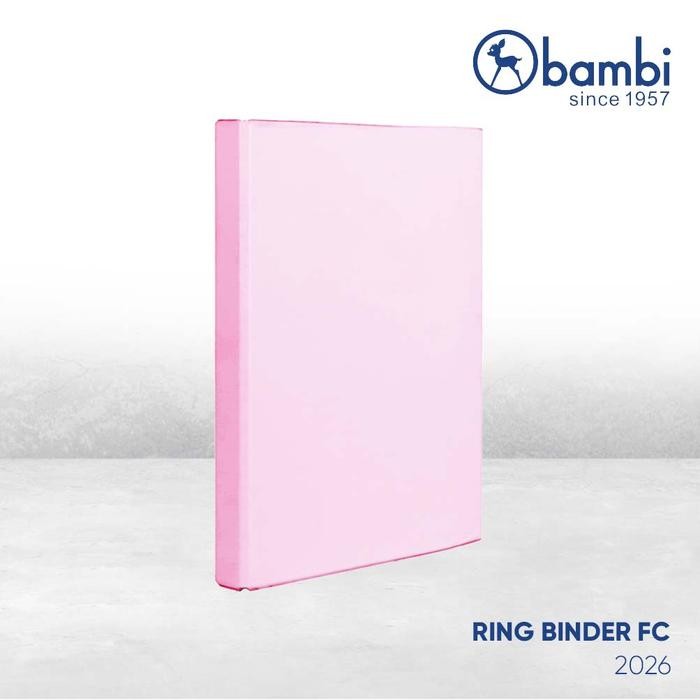 

Pilihan- Bambi Ring Binder Folio 2 Ring Type D All Color Small Size 15 Mm Original