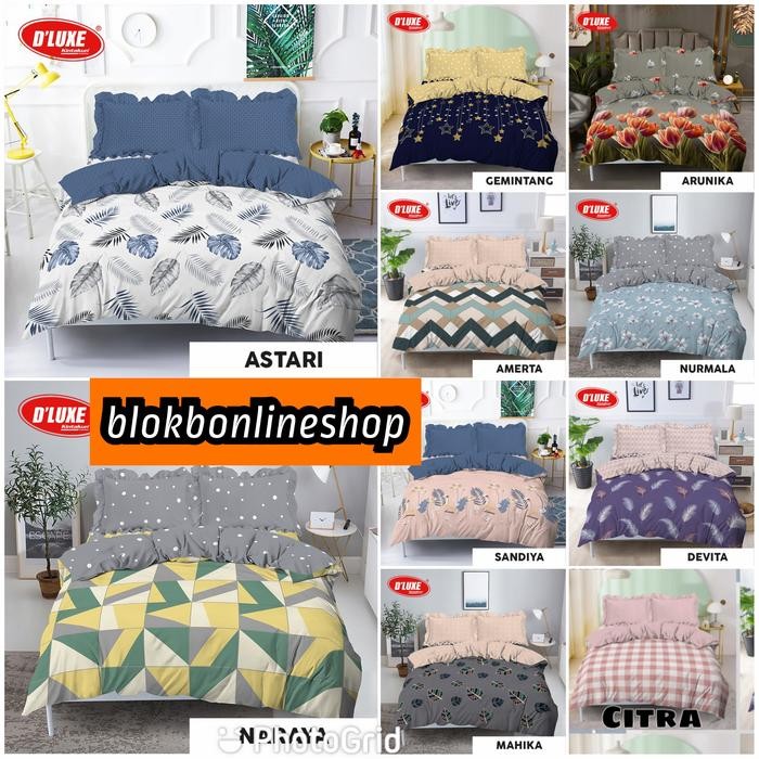 Bedcover Rumbai Deluxe Kintakun 160X200 - Queen - Seprei - Seprei