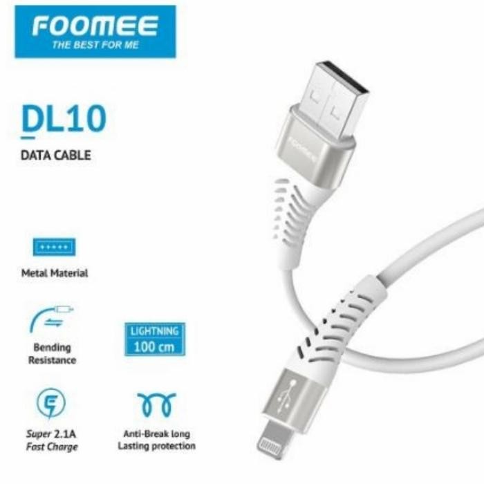 Pilihan- Kabel Data Lighting Foomee Dl10