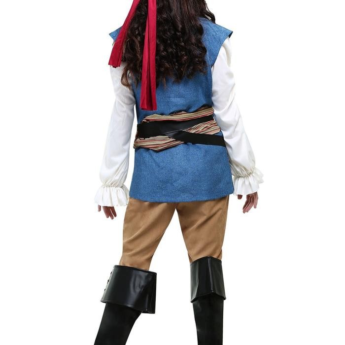 Jack Sparrow Pirates Of The Caribbean Women Adult Costume Kostum Bajak Laut Wanita Dewasa