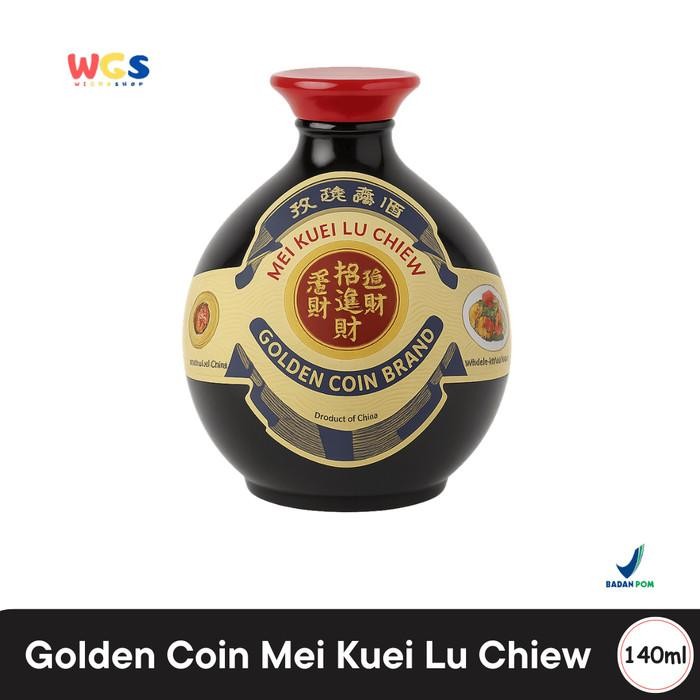 

Pilihan- Golden Coin Mei Kuei Lu Chiew 140Ml - Angciu Masak Aroma Mawar Premium