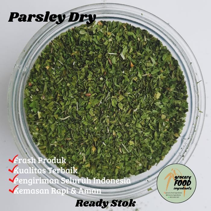 

Pilihan- Parsley Dried / Peterseli / Daun Sup - 500Gr