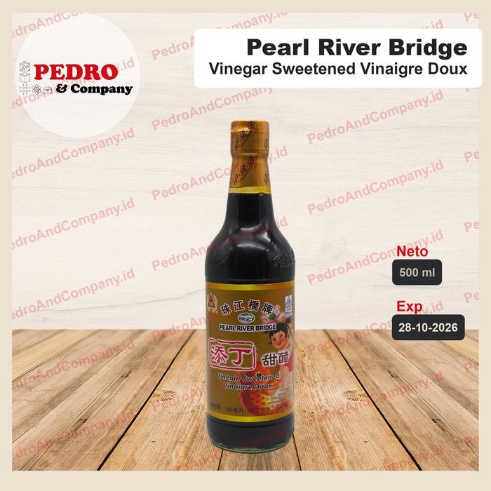 

Pilihan- Pearl River Bridge Vinegar Sweetened Cuka Manis 500 Ml