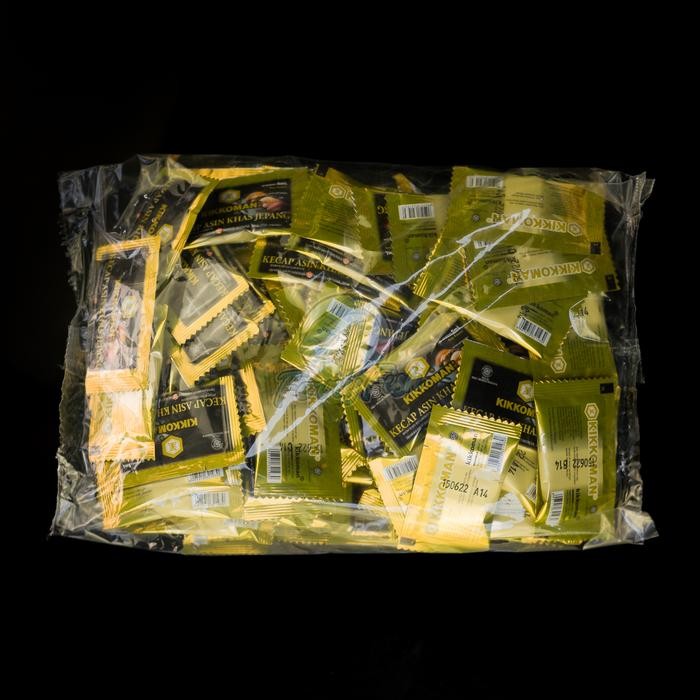 

Pilihan- Kikkoman Soy Sauce Shoyu Sachet 5Ml - Kecap Asin Khas Jepang 100Pcs