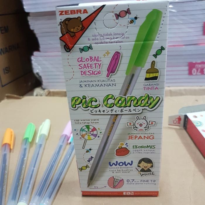 

Terbaru! Balpoin Pic Candy/Balpoin/Pen Pic Candy/Pen Zebra Pic Candy