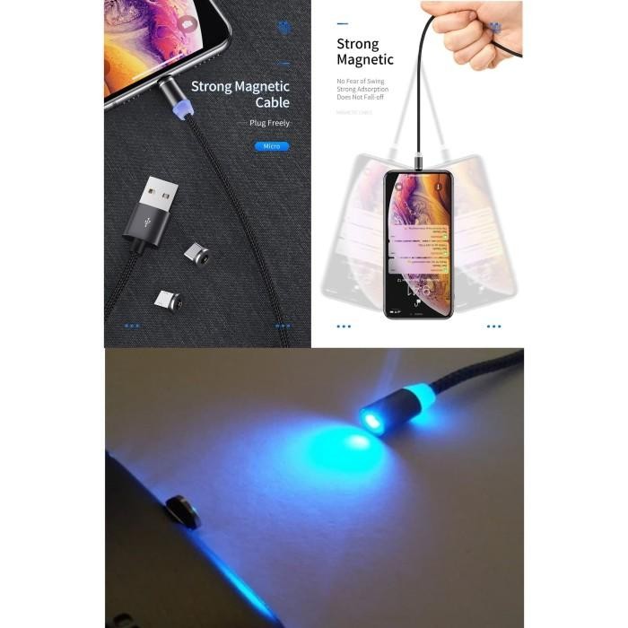 KABEL CHARGER CAS MAGNET-CABLE CHARGER MAGNET MICRO USB