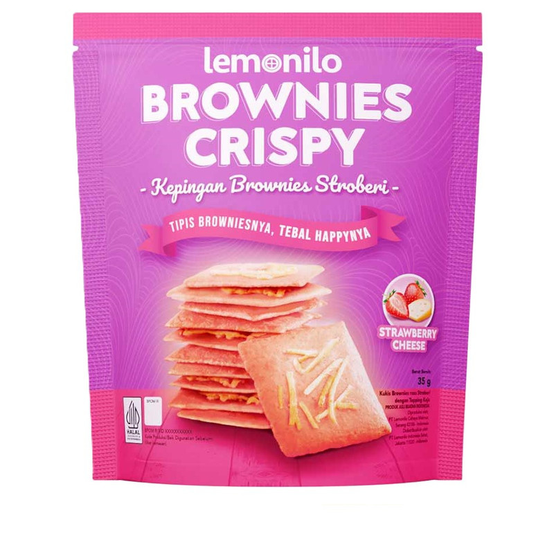 

Lemonilo Brownies Crispy Strawberry 35G