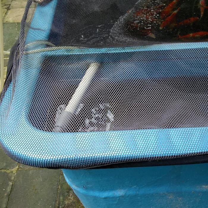 Net / Jaring / Waring Penutup Bak / Kolam Ikan Persegi 200x150 cm