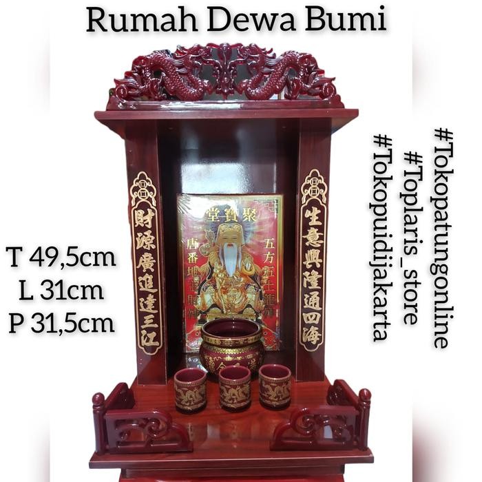 Rumah Dewa Bumi Set 12In
