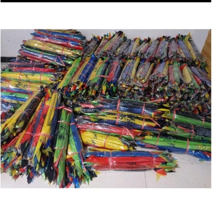 

TOKO RAHAYU - LAYANGAN KELELAWAR LOWO PANTAI ISI 10PCS WARNA MIX
