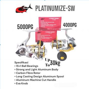 Reel G-Tech Platinumize SW 4000/5000 PG