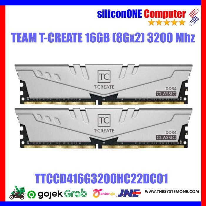 Team 16G DDR4 3200 Mhz 16GB Create Classic