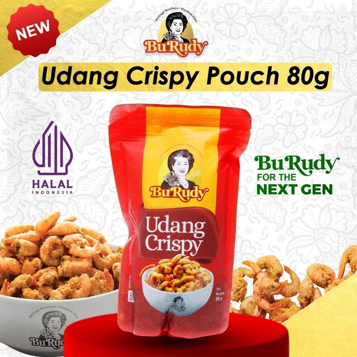 

SIAPKIRIM Udang Bu Rudy Pouch gr Camilan Renyah Gurih Khas Surabaya [GINAL] READY STOCK