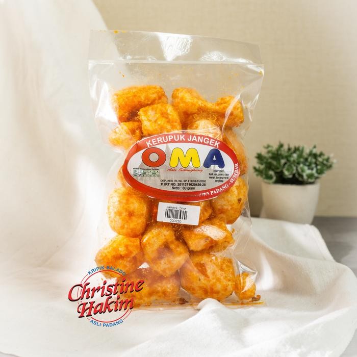 

DISKON Jangek / Kerupuk Kulit Pedas OMA READY STOCK