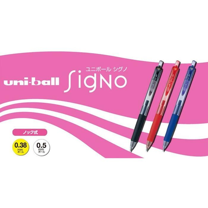 

Pulpen Gel Uni Mitsubishi Signo RT 0.38 UMN103