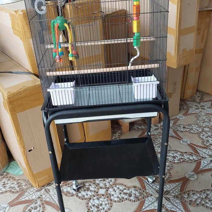 Kandang Burung Parkit Lovebird Sun Conure Falk Dll