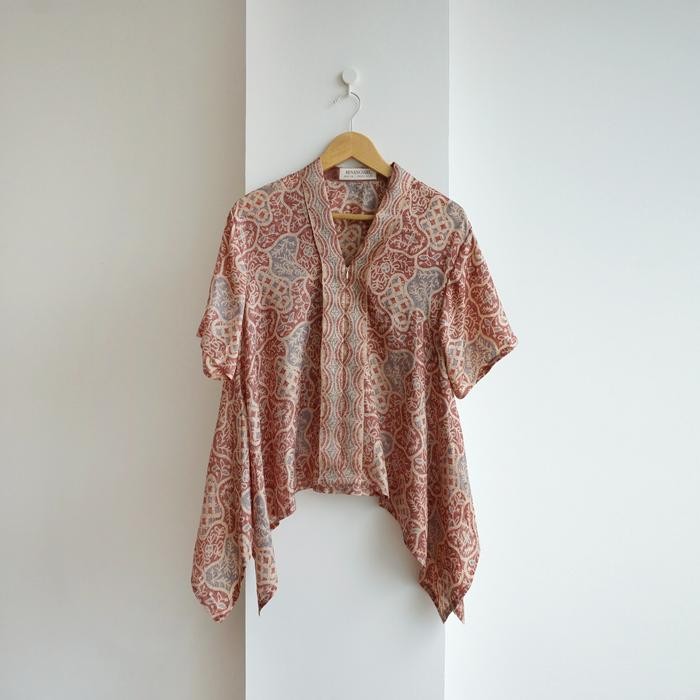 Benangsari Tiara Top Viscose Batik Atasan Wanita Blouse