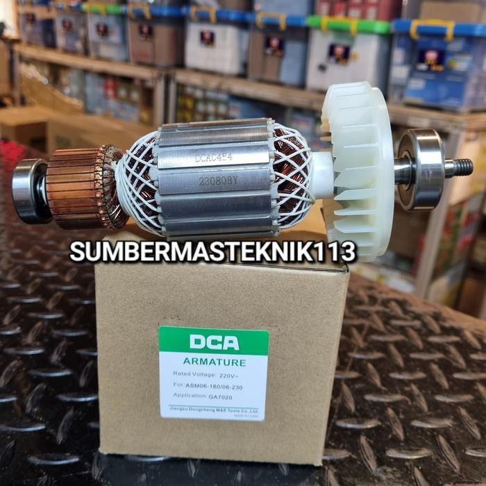 ARMATUR ANGKER MAKITA GA7020 ARMATURE GERINDA MAKITA 7" GA 7020