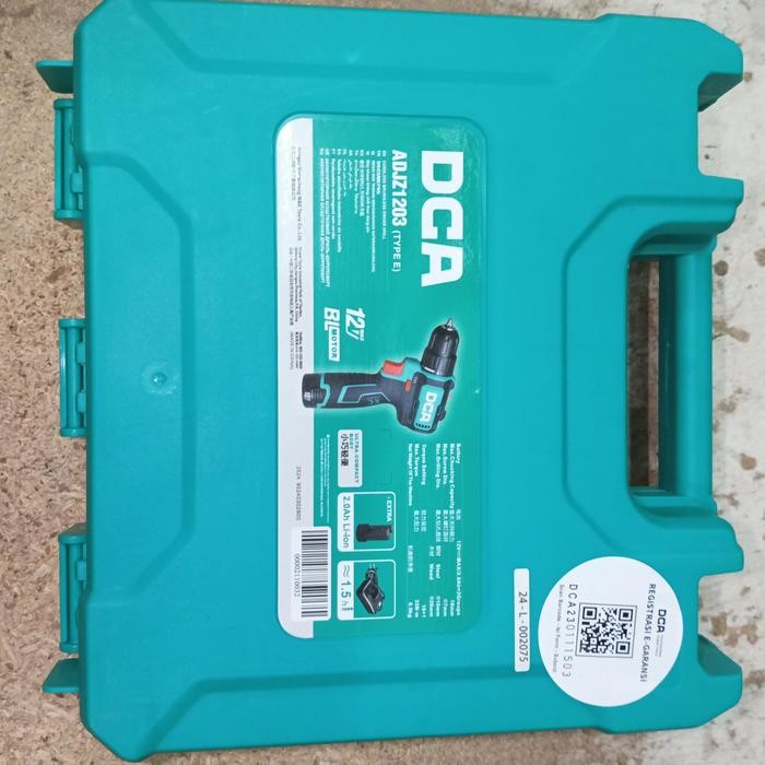 DCA Mesin Bor Cordless ADJZ 1203 Brushless