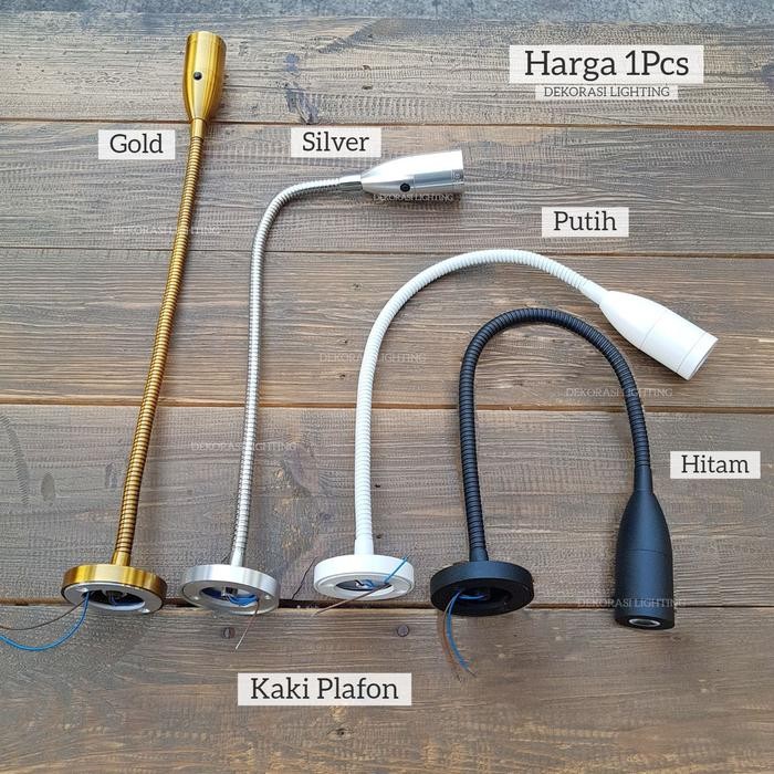 LAMPU DINDING LAMPU BACA WALL LAMP BED LIGHT FLEXIBLE SPIRAL