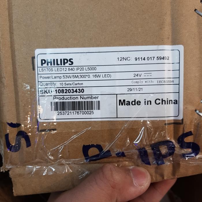 PHILIPS LED STRIP LS170S LED12 G4 53 W 840 5M / LS170S LED12 53W 24V