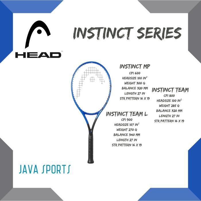 Raket Tenis Head Instinct MP TEAM L Series Graphene 360+ Original