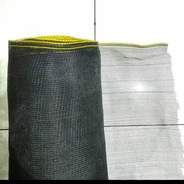 jaring waring ikan hitam 1roll ( panjang 100 meter x lebar 120cm)