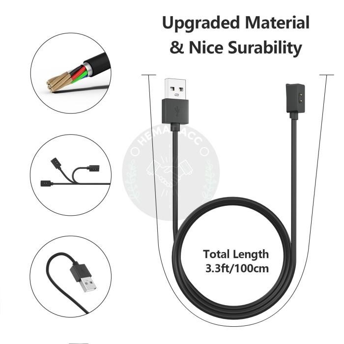 Kabel Charger Redmi Watch 3 / Redmi Watch 3 Active Hematacc