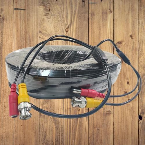 Dahua - Kabel Kamera Cctv 20M Lengkap Konektor Cctv Male - Female 20Meter