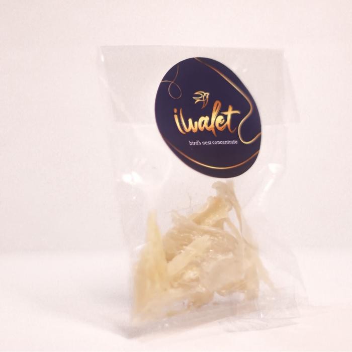 

Pilihan- Iwalet Sarang Burung Walet Hancuran Bersih Kemasan 5 Gram