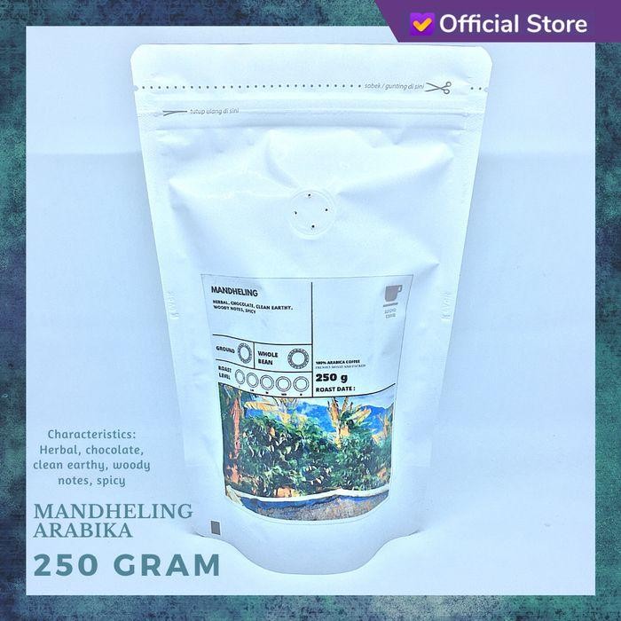 

Pilihan- Kopi Espresso Arabika Mandheling 250 Gram Medium Dark Roast - Sutoyo Coffee