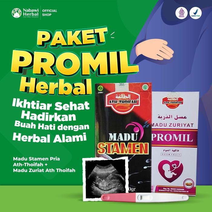 

Pilihan- Paket Promil - Madu Zuriyat Ath Thoifah Plus Madu Stamen Pria 350Gr
