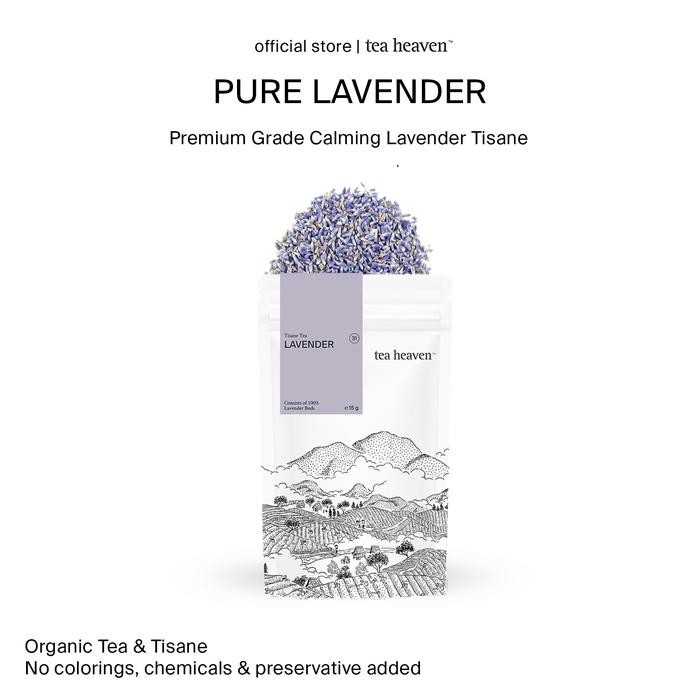 

Pilihan- Teh Lavender Murni Premium Organik Pure Lavender Buds Tea Heaven