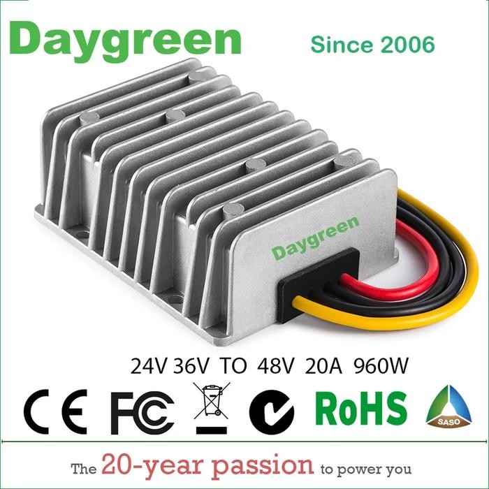 Daygreen Dc Converter Dc 24V To 48V 20A Boost Buck Regulator
