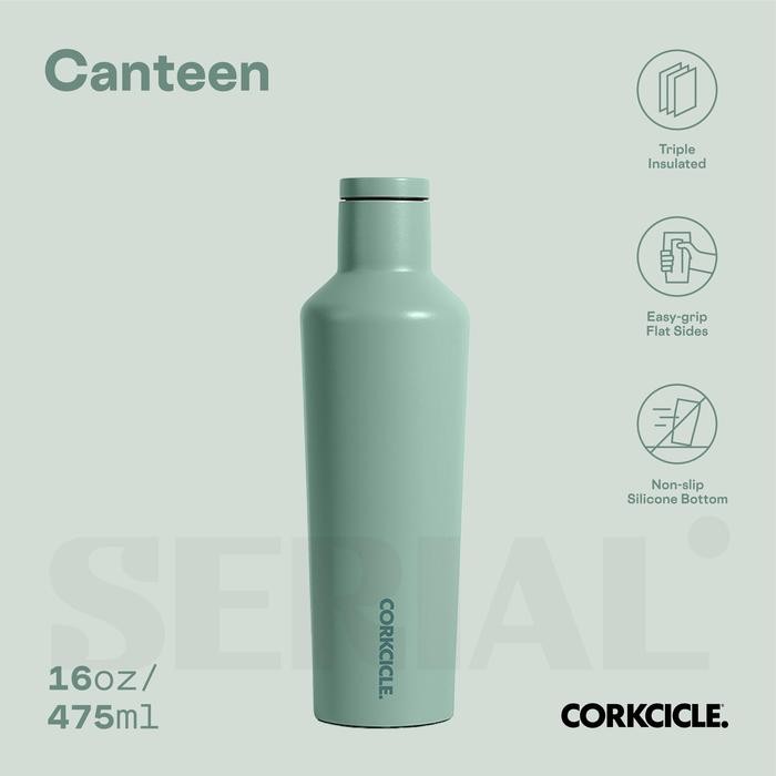 

Pilihan- Corkcicle Canteen 16Oz - Thyme