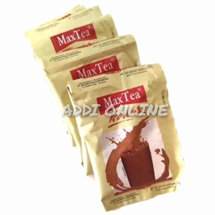 

Pilihan- Max Tea Teh Tarik 1 Renceng Isi 10