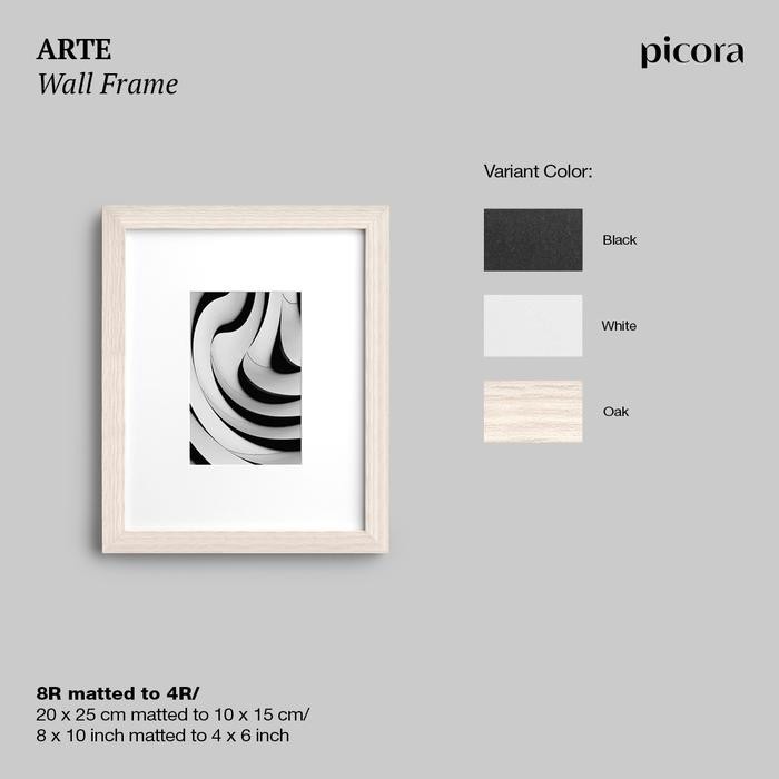PICORA ARTE Wall Frame 20x25cm 8R/4R Pigura Bingkai Foto Dinding