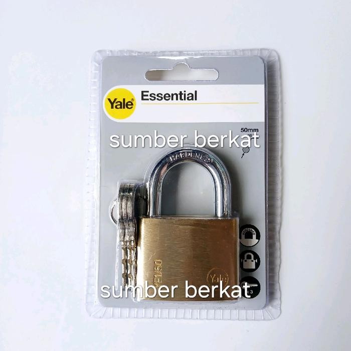 GEMBOK YALE 50MM PENDEK , GEMBOK YALE YE1/50/126 , GEMBOK YALE 50 PENDEK