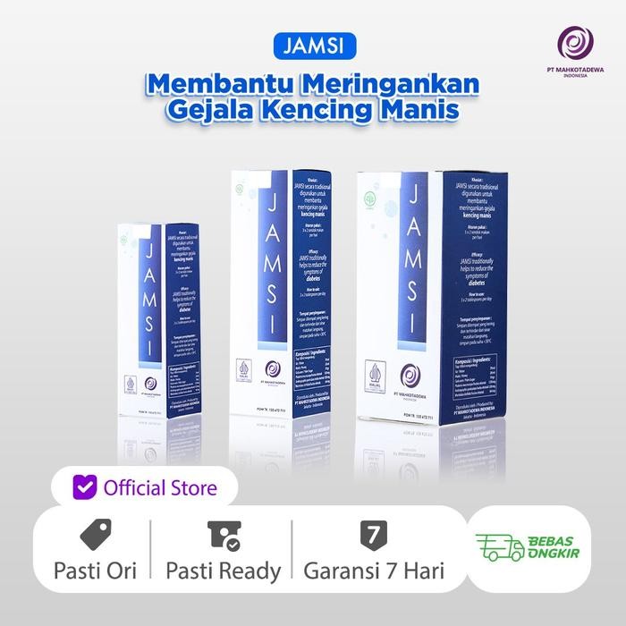 

Mahkotadewa Jamsi 100ml - Herbal Diabetes Melitus Penurun Gula Darah Alami BPOM Halal Shopee