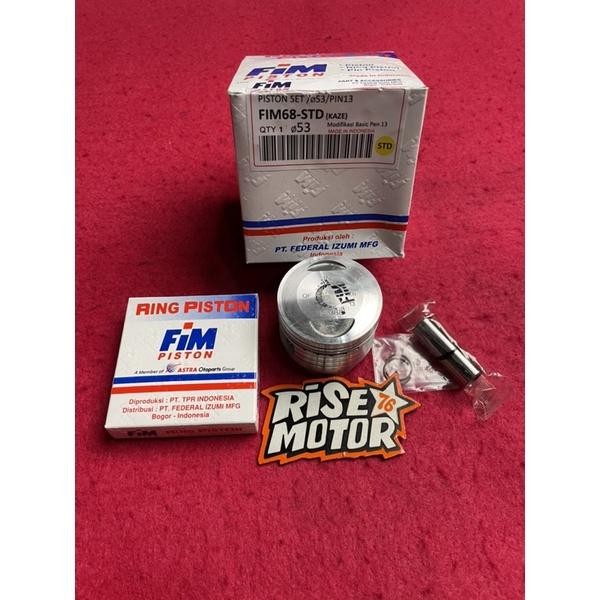 new piston fim 53mm pen 13 racing motor