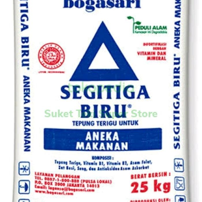 

[Pasti Murah & Ready] Terigu Segitiga Biru Bal 25kg